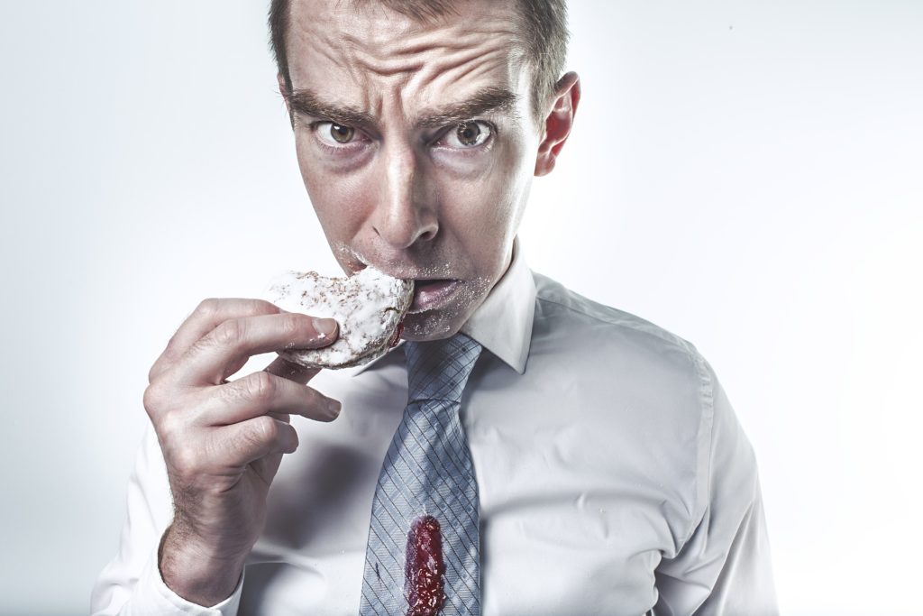 Man Eating Irregularly. ( Reason For Gas trouble)